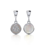 Celtic Triquetra Knot Silver Flip Pendant TPD476 - Jewelry