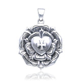 Brigid Ashwood The Rose Celtic Cross Sterling Silver Pendant TPD485