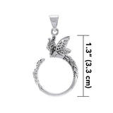 Sterling Silver Fairy Pendant TPD4855 - Jewelry