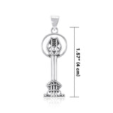 Art Nouveau Silver Pendant TPD493 - Jewelry