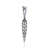 Modern Design Silver Pendant TPD496