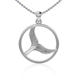Mermaid Tail Sterling Silver Pendant TPD5103 - Jewelry