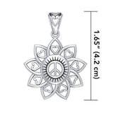 The Flower of Unity Silver Pendant TPD5132 - Jewelry
