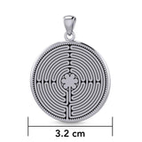 Chartres Silver Pendant TPD6030 - Jewelry