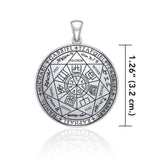 Experience Divine Guidance: The Seven Archangels Silver Pendant - TPD5154 | Embrace Heavenly Protection and Spiritual Connection