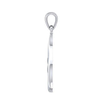 Sterling Silver Wrapping Whale Tail Pendant TPD5174 - Jewelry