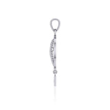 Celtic Infinity Balloon Silver Pendant TPD5188 - Jewelry