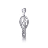 Celtic Infinity Balloon Silver Pendant TPD5188 - Jewelry