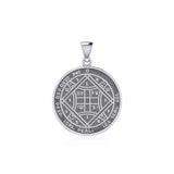 Solomon Seal of Love Silver Pendant TPD5237