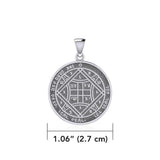 Solomon Seal of Love Silver Pendant TPD5237 - Jewelry