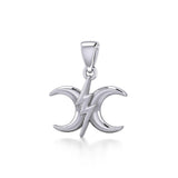 The Power Moon Silver Pendant TPD5257 - Jewelry