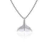 Whale Tail Silver Pendant TPD5302 - Jewelry