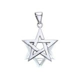 El pentagrama sobre la estrella de David TPD535