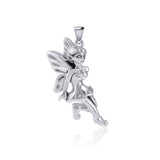 Enchanted Fairy Silver Pendant TPD5397 - Jewelry