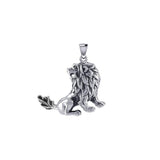 Lion Silver Pendant TPD5398 - Jewelry