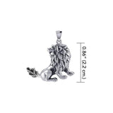 Lion Silver Pendant TPD5398 - Jewelry