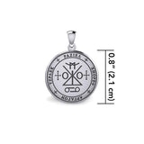 Sigil of the Archangel Raziel Silver Pendant (Small) TPD5485 - Jewelry