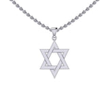 Pentacle of David Silver Pendant TPD5503 - Jewelry