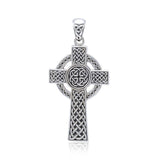 Sterling Silver Celtic Cross Pendant TPD5608 - Jewelry