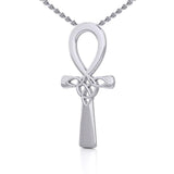 Celtic Ankh Silver Pendant TPD5664 - Jewelry