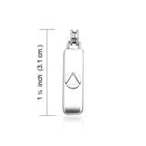 AA Symbol Silver Pendant TPD568 - Jewelry