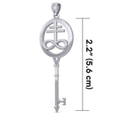 The Soul Spiritual Enchantment Key Silver Pendant TPD5681 - Jewelry