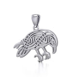 Mythical Raven Silver Jewelry Pendant TPD5715 - Jewelry