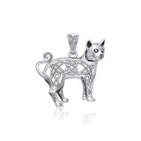 Celtic Cat Pendant TPD5737 - Jewelry