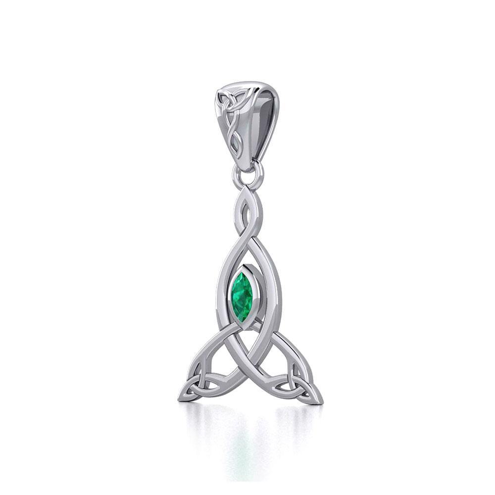 Medium Celtic Knot Necklace - Peapod Jewelry