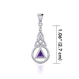 Chakra Recovery Pendant with Gemstone TPD5839 - Jewelry
