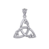 Celtic Trinity Silver Pendant TPD5992