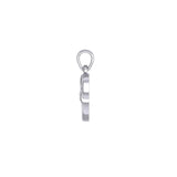 Celtic Infinity Knotwork Heart Silver Pendant TPD6020 - Jewelry
