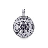 Sigil of the METATRON Small Sterling Silver Pendant TPD6031