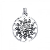 Cari Buziak Sun Spirals Pendant TPD631 - Jewelry