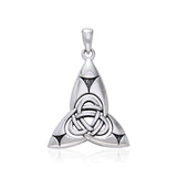 Celtic Knotwork Silver Pendant TPD636 - Jewelry