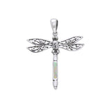 Dragonfly Sterling Silver Pendant TPD735 - Jewelry