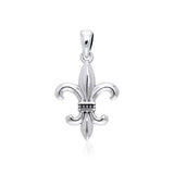 Fleur de Lis Silver Pendant TPD741