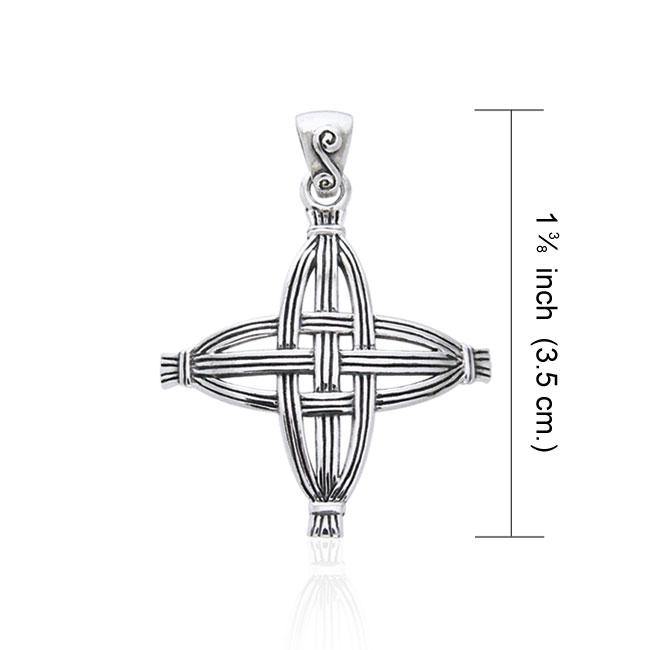 Celtic Cross of St. Brigid Pendant TPD956 - Jewelry