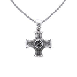 Celtic Cross of Harmony Silver Pendant TPD961 - Jewelry