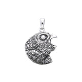 Celtic Fintan Falcon Pendant TPD965 - Jewelry