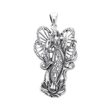 Lotus Fairy Silver Pendant TPD969