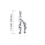 Reiki Symbol Silver Pendant TPD995 - Jewelry