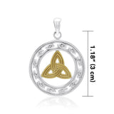 Celtic Trinity Knotwork Pendant TPV3388 - Jewelry