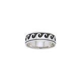 The Perfect Waves Sterling Silver Ring TR035-DD - Jewelry