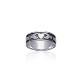 Irish Claddagh Silver Ring TR059 - Jewelry