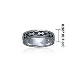 Celtic Knotwork Chain Link Ring TR086 - Jewelry