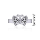 Celtic Knots Silver Butterfly TR1023 - Jewelry