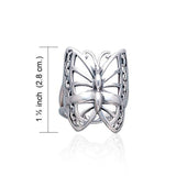 Silver Butterfly Ring TR1312 - Jewelry