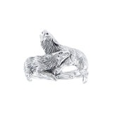 Wolf Pair Ring TR1397 - Jewelry