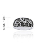 Lizards Sterling Silver Ring TR1416 - Jewelry